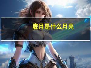 胧月是什么月亮