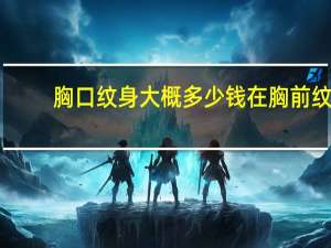 胸口纹身大概多少钱 在胸前纹这个纹身。大约要多少钱