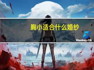 胸小适合什么婚纱