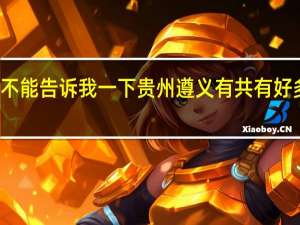 能不能告诉我一下贵州遵义有共有好多所高中，分别是那些高中名字