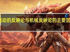 能动的反映论与机械反映论的主要区别在于（能动的反映论与机械反映论的主要区别在于）