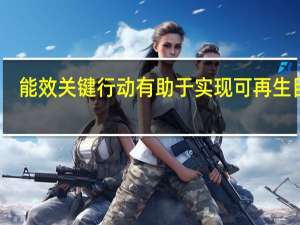能效关键行动有助于实现可再生目标