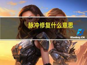 脉冲修复什么意思