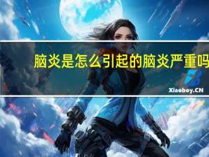 脑炎是怎么引起的 脑炎严重吗（脑炎是怎么引起的）