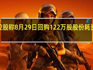 腾讯控股称8月29日回购122万股股份耗资约4亿港元