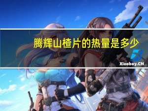 腾辉 山楂片的热量是多少