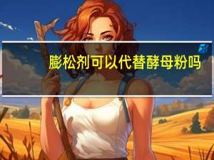 膨松剂可以代替酵母粉吗