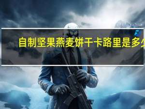 自制坚果燕麦饼干卡路里是多少