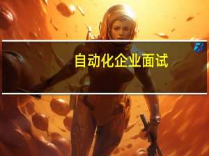 自动化企业面试