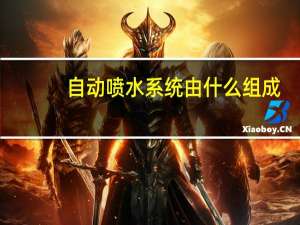 自动喷水系统由什么组成