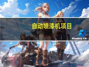 自动喷漆机项目（自动喷漆机设备）