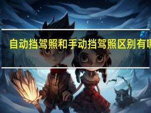 自动挡驾照和手动挡驾照区别有哪些