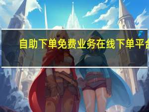 自助下单免费 业务在线下单平台(自助下单免费 业务在线下单平台有哪些)