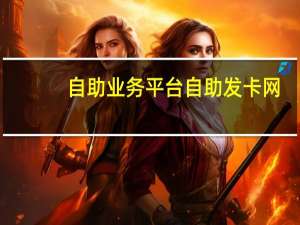 自助业务平台 自助发卡网(自助发卡是什么意思)