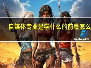 自媒体专业是学什么的 前景怎么样