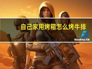 自己家用烤箱怎么烤牛排