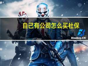 自己有公司怎么买社保
