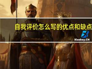 自我评价怎么写的优点和缺点