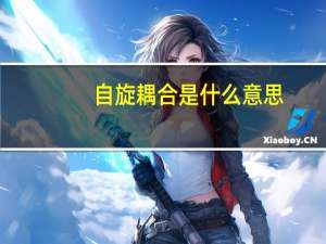 自旋耦合是什么意思