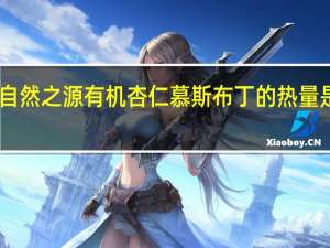 自然之源 有机杏仁慕斯布丁的热量是多少