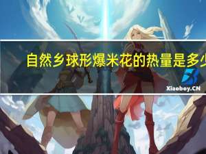 自然乡 球形爆米花的热量是多少