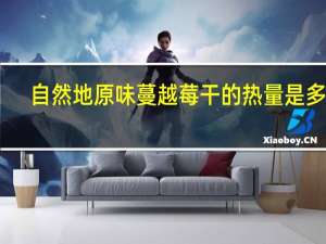 自然地 原味蔓越莓干的热量是多少
