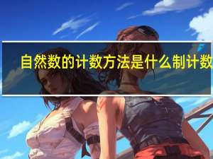 自然数的计数方法是什么制计数法