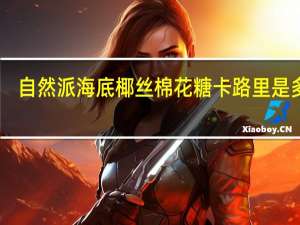 自然派海底椰丝棉花糖卡路里是多少