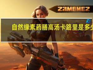 自然缘素 药膳高汤卡路里是多少