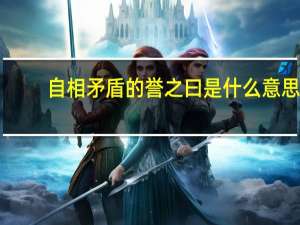 自相矛盾的誉之曰是什么意思