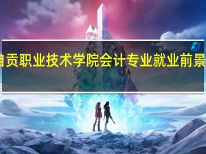 自贡职业技术学院会计专业就业前景怎么样