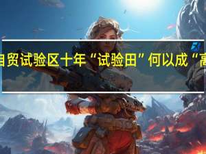 自贸试验区十年“试验田”何以成“高产田”？ 到底什么情况呢