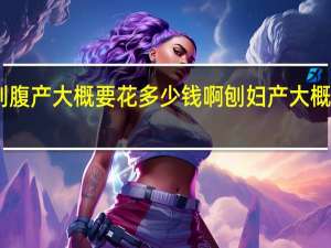 自费剖腹产大概要花多少钱啊 刨妇产大概需要多少钱