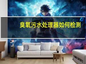 臭氧污水处理器如何检测