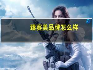 臻赛美品牌怎么样
