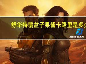 舒华特 覆盆子果酱卡路里是多少