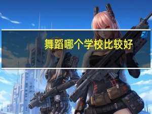 舞蹈哪个学校比较好