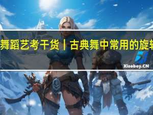 舞蹈艺考干货｜古典舞中常用的旋转技巧
