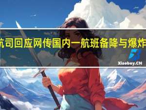 航司回应网传国内一航班备降与爆炸物相关