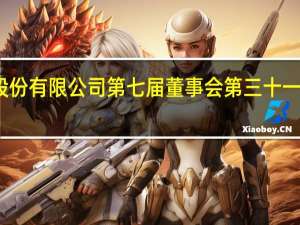 航天信息股份有限公司 第七届董事会第三十一次会议决议公告
