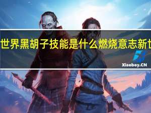 航海王燃烧意志新世界黑胡子技能是什么 燃烧意志新世界黑胡子技能天赋介绍