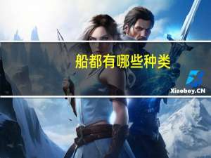 船都有哪些种类