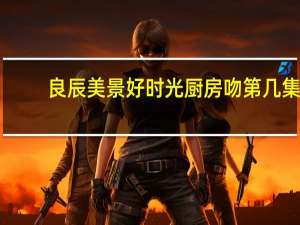 良辰美景好时光厨房吻第几集