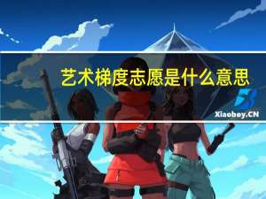 艺术梯度志愿是什么意思