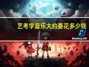 艺考学音乐大约要花多少钱