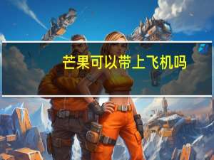 芒果可以带上飞机吗