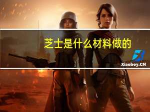 芝士是什么材料做的