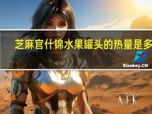 芝麻官 什锦水果罐头的热量是多少