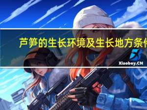 芦笋的生长环境及生长地方条件