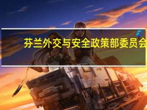芬兰外交与安全政策部委员会：芬兰与爱沙尼亚保持密切联系同时也与其他欧盟和北约伙伴就管道案件保持联系
